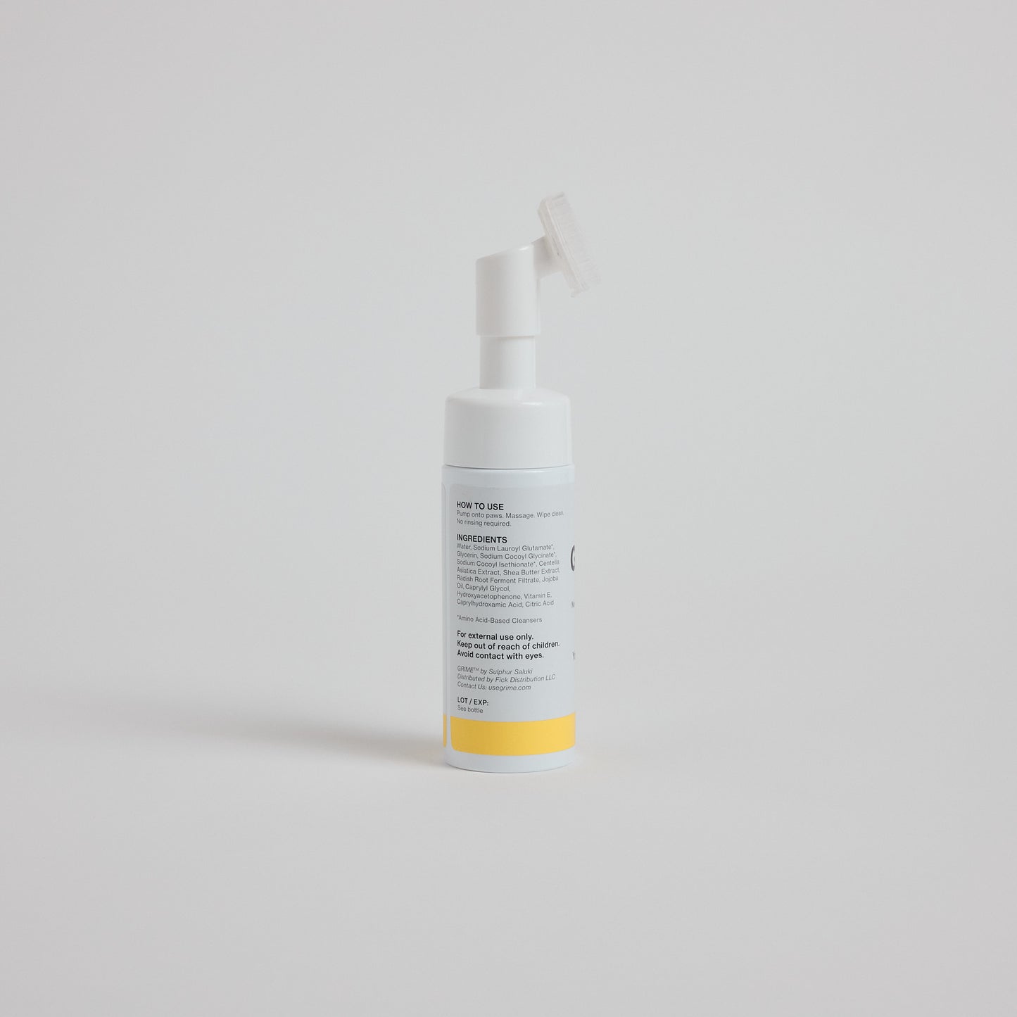 GRIME — No-Rinse Foaming Paw Cleanser & Microfiber Towel