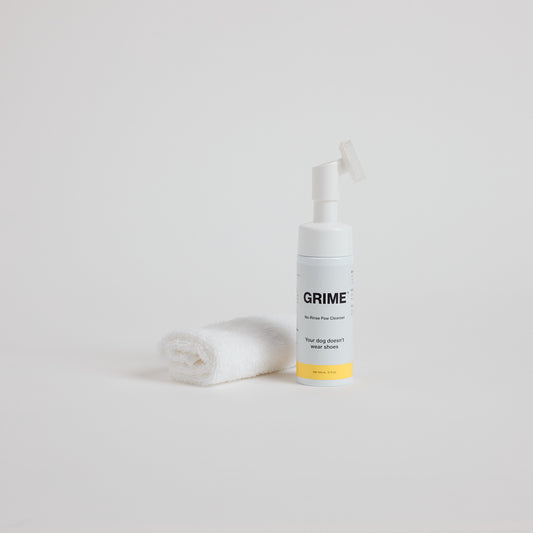 GRIME — No-Rinse Foaming Paw Cleanser & Microfiber Towel