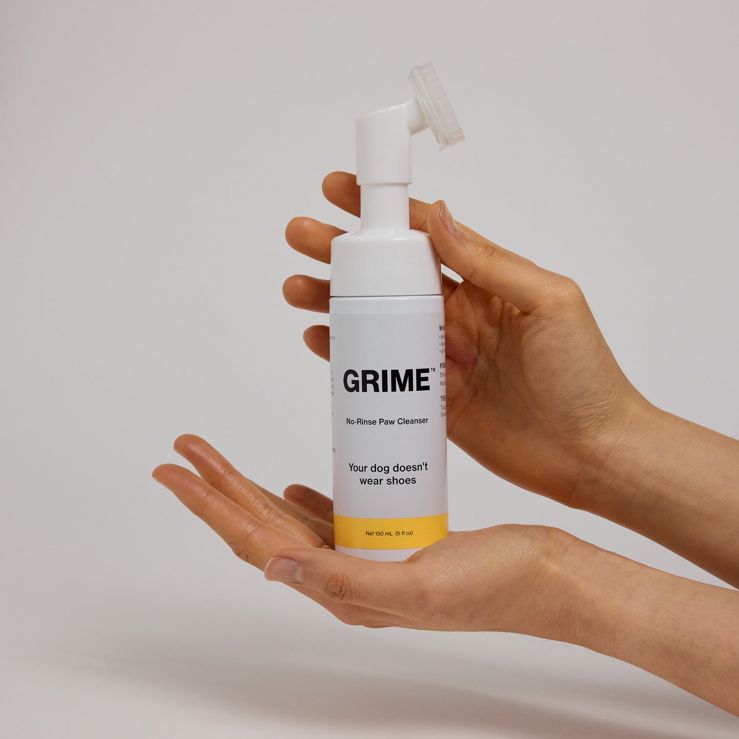 GRIME — No-Rinse Foaming Paw Cleanser & Microfiber Towel