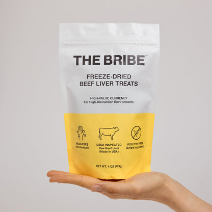 THE BRIBE — Freeze-Dried Beef Liver Treats