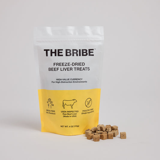THE BRIBE — Freeze-Dried Beef Liver Treats