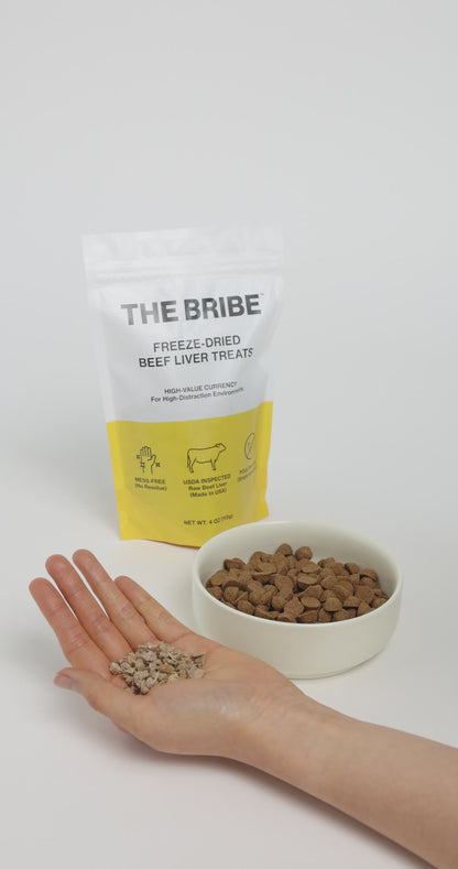 THE BRIBE — Freeze-Dried Beef Liver Treats